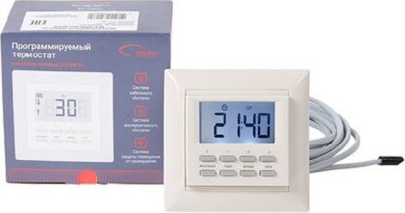 Терморегулятор электронный SpyHeat NLC-527H для рамок Valena 3.6кВт 16А бежевый фото Терморегулятор электронный SpyHeat NLC-527H для рамок Valena 3.6кВт 16А бежевый картинка